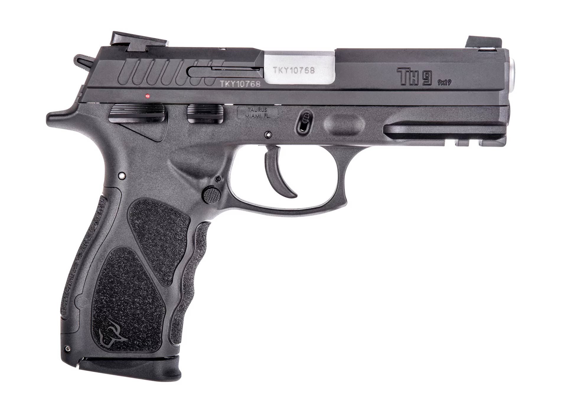 TAURUS TH9 9mm 4.25" 17+1 Pistol - Black