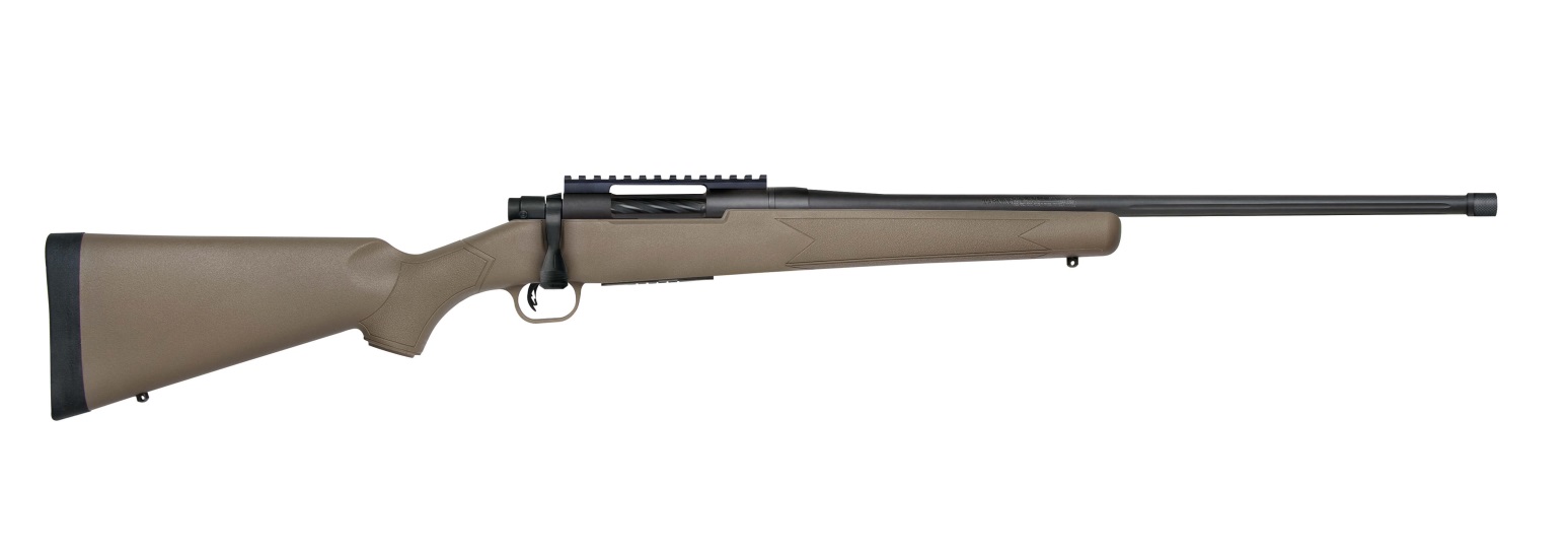 MOSSBERG Patriot 308 Win 22" 5rd Bolt Rifle w/ Threaded Barrel - FDE / Black