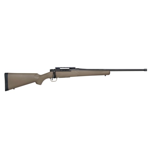 MOSSBERG Patriot 308 Win 22 5rd Bolt Rifle w Threaded Barrel  FDE  Black