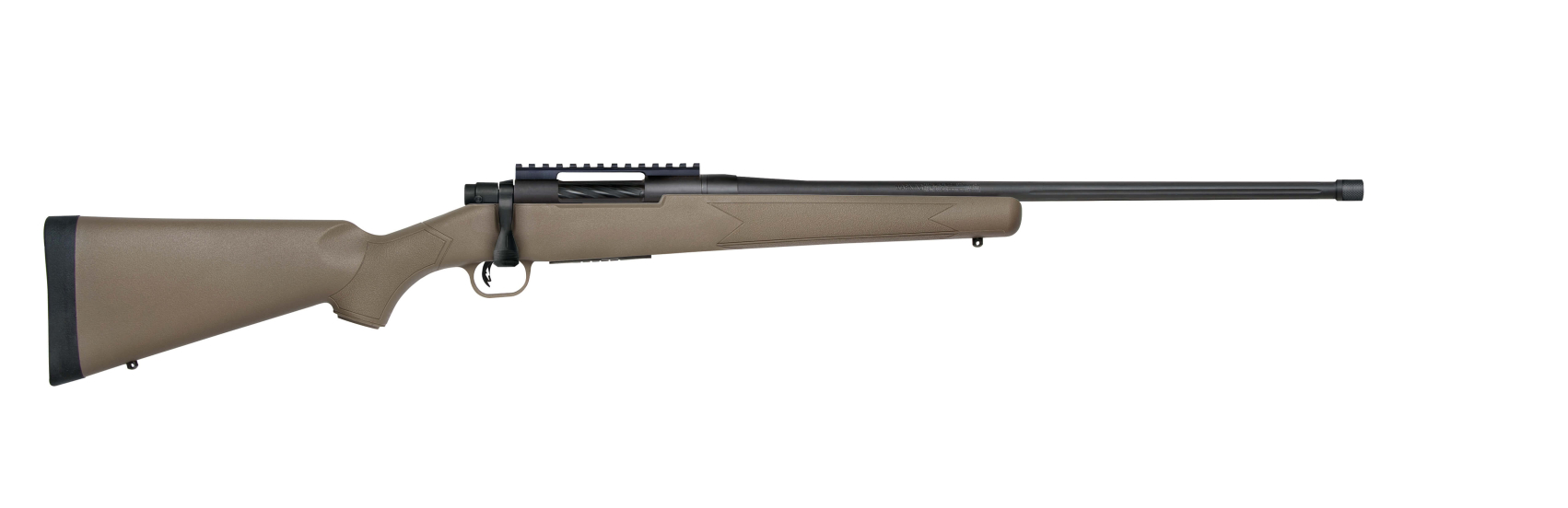 MOSSBERG Patriot 6.5 Creedmoor 22" 5rd Bolt Rifle w/ Threaded & Fluted Barrel - FDE / Black