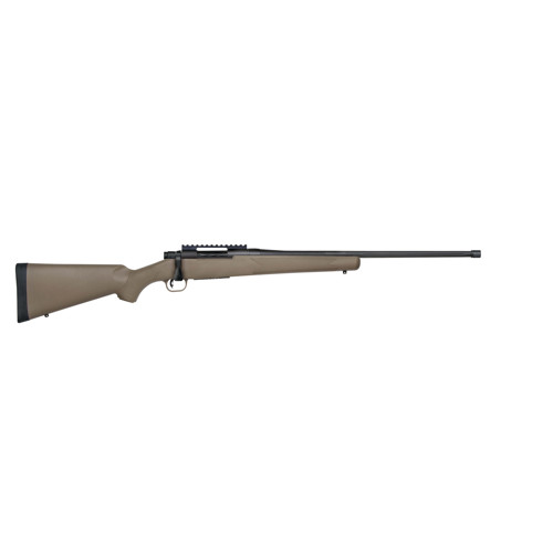 MOSSBERG Patriot 65 Creedmoor 22 5rd Bolt Rifle w Threaded  Fluted Barrel  FDE  Black