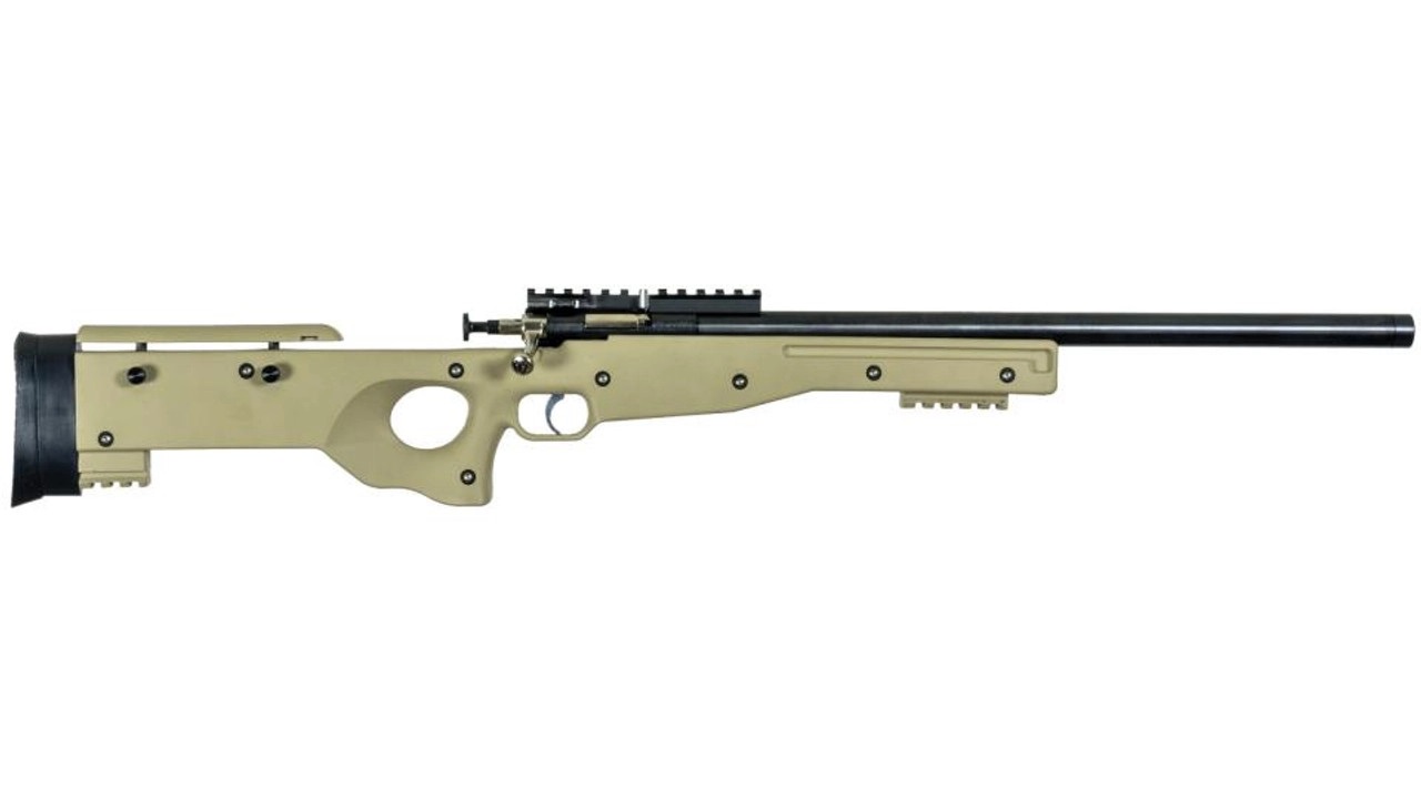 KEYSTONE Crickett Precision 22LR 16.5" Single Shot Rifle - FDE / Black