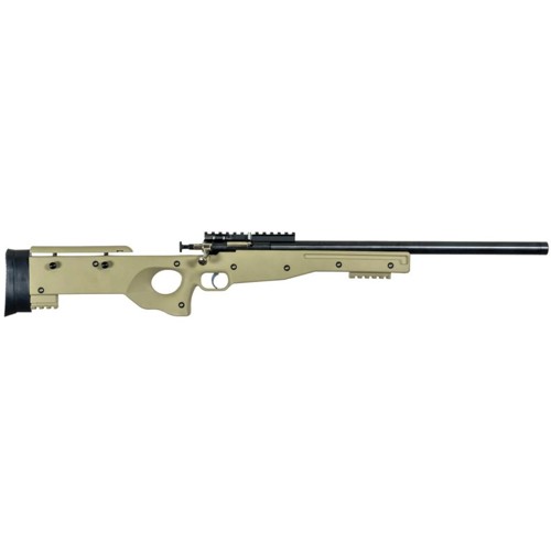 KEYSTONE Crickett Precision 22LR 165 Single Shot Rifle  FDE  Black