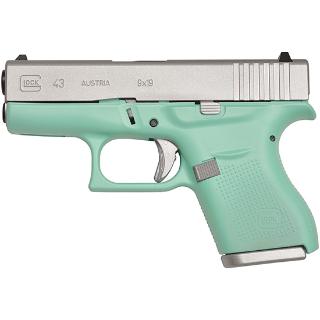 Glock GLOCK G43 9mm 3.4" 6rd - Stainless