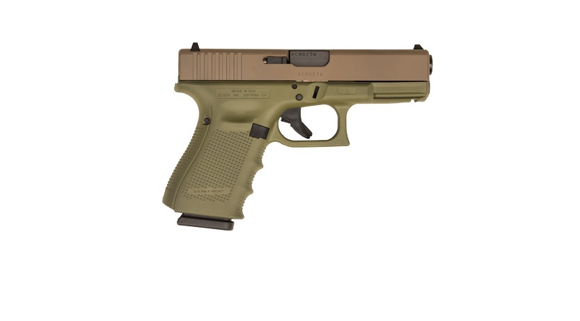 Glock GLOCK G19 9mm 4" 15rd - FDE