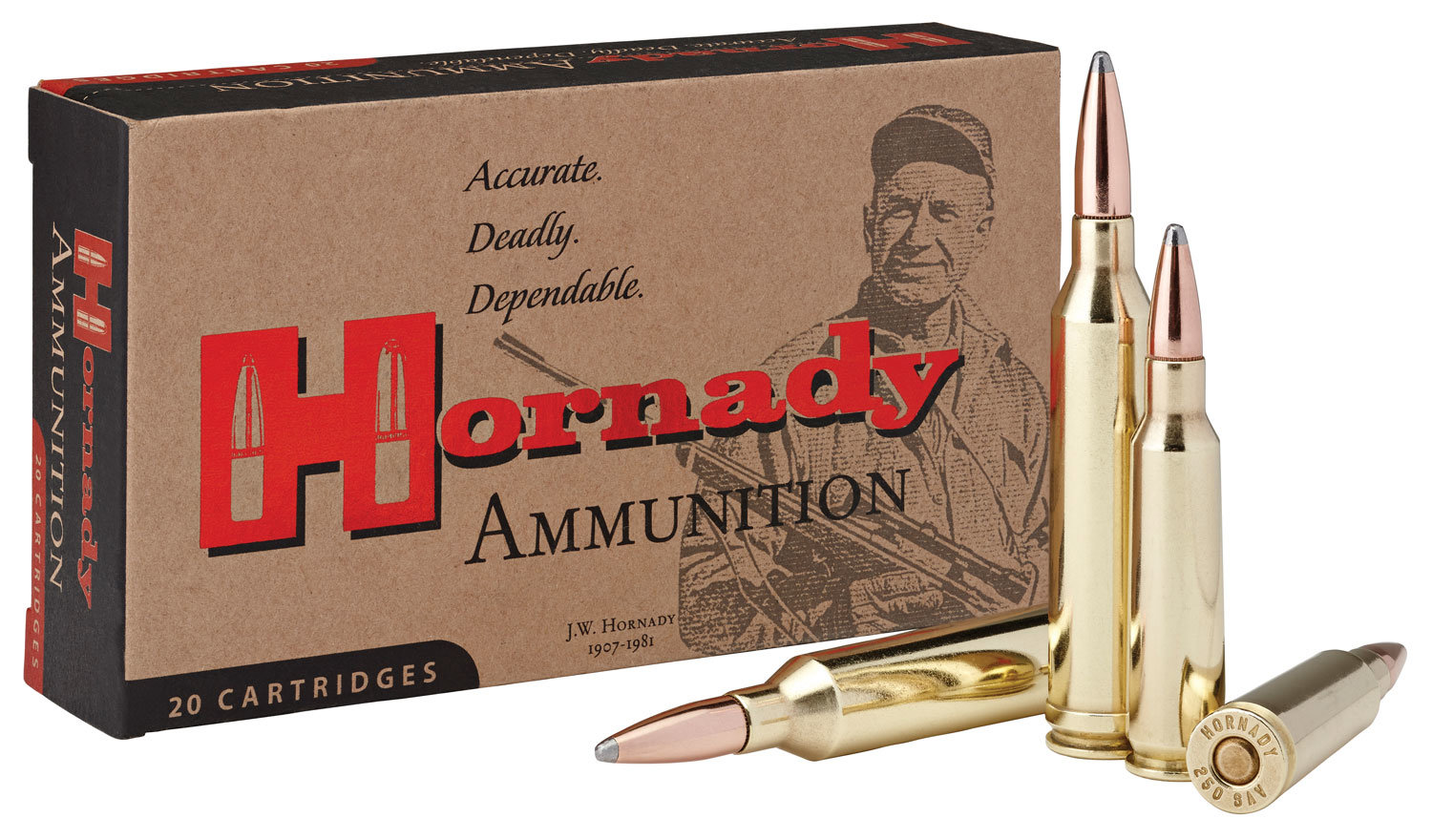 Hornady Hornady 8154 Custom 264 Win Mag 140 GR Interlock Spire Point 20 Bx 10 Cs