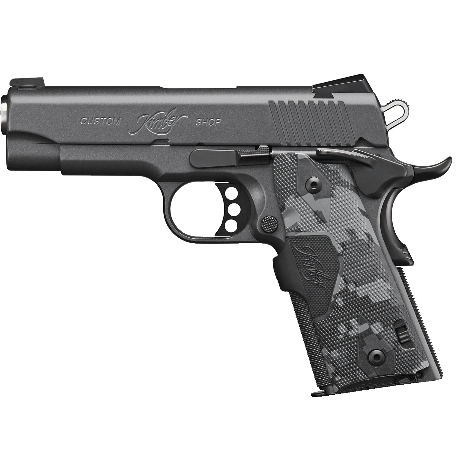 Kimber Pro Covert, 45 ACP, 4.00″ Barrel, 7+1 Rds, Charcoal Gray KimPro II – 669278302447