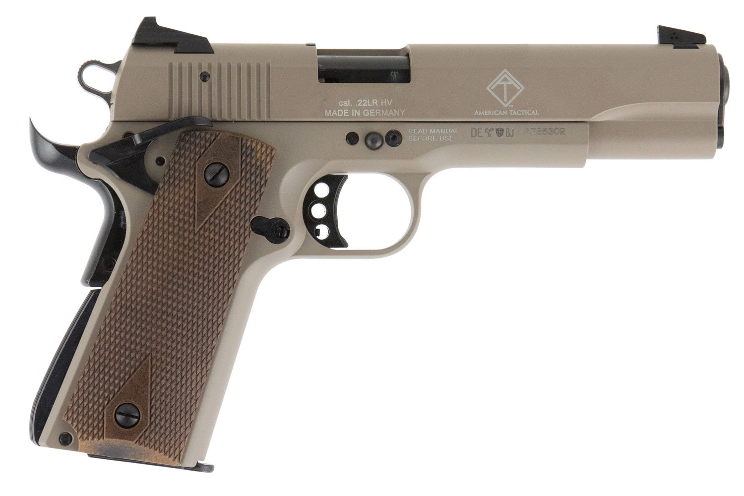 AMERICAN TACTICAL IMPORTS GSG M1911 HGA 22LR 5" 10rd - Tan