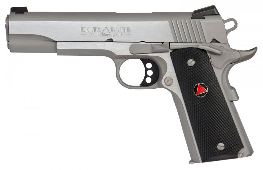 COLT Delta Elite 10mm 5" 8rd - Black & Stainless
