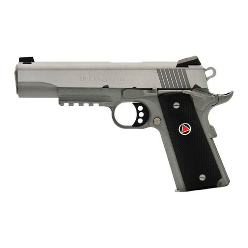 COLT Delta Elite 1911 10mm 5 8rd Pistol  Stainless w Composite Delta Medallion Grips