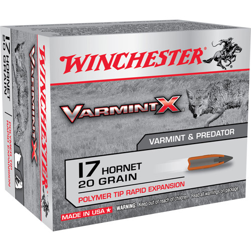 WINCHESTER AMMO 17 Hornet 20Gr VarmintX 20rd