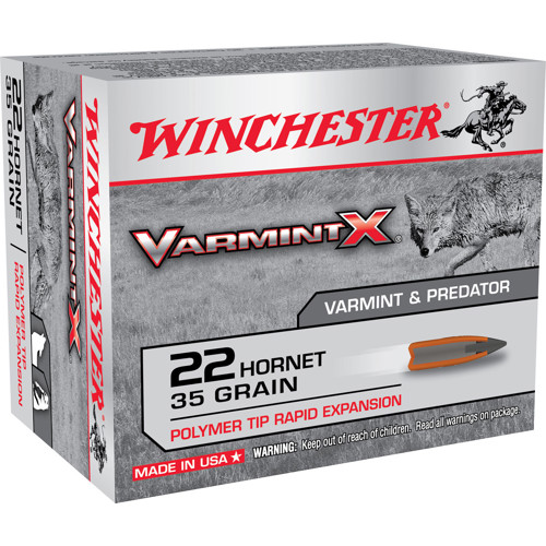 WINCHESTER AMMO 22 Hornet 35Gr VarmintX 20rd