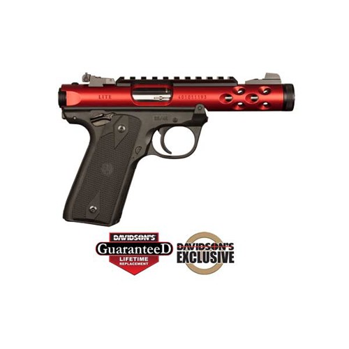 RUGER Mark IV 2245 22 LR 44 Red 10rd Black 1911 Grip