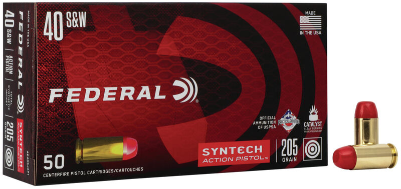 Federal FEDERAL AMMO Syntech 40 S&W 210gr Ammunition | 50 Rounds