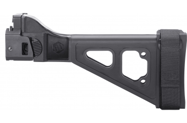 SB Tactical SB TACTICAL SBT-EVO Side Folding Brace Black, SBT Logo, Complete