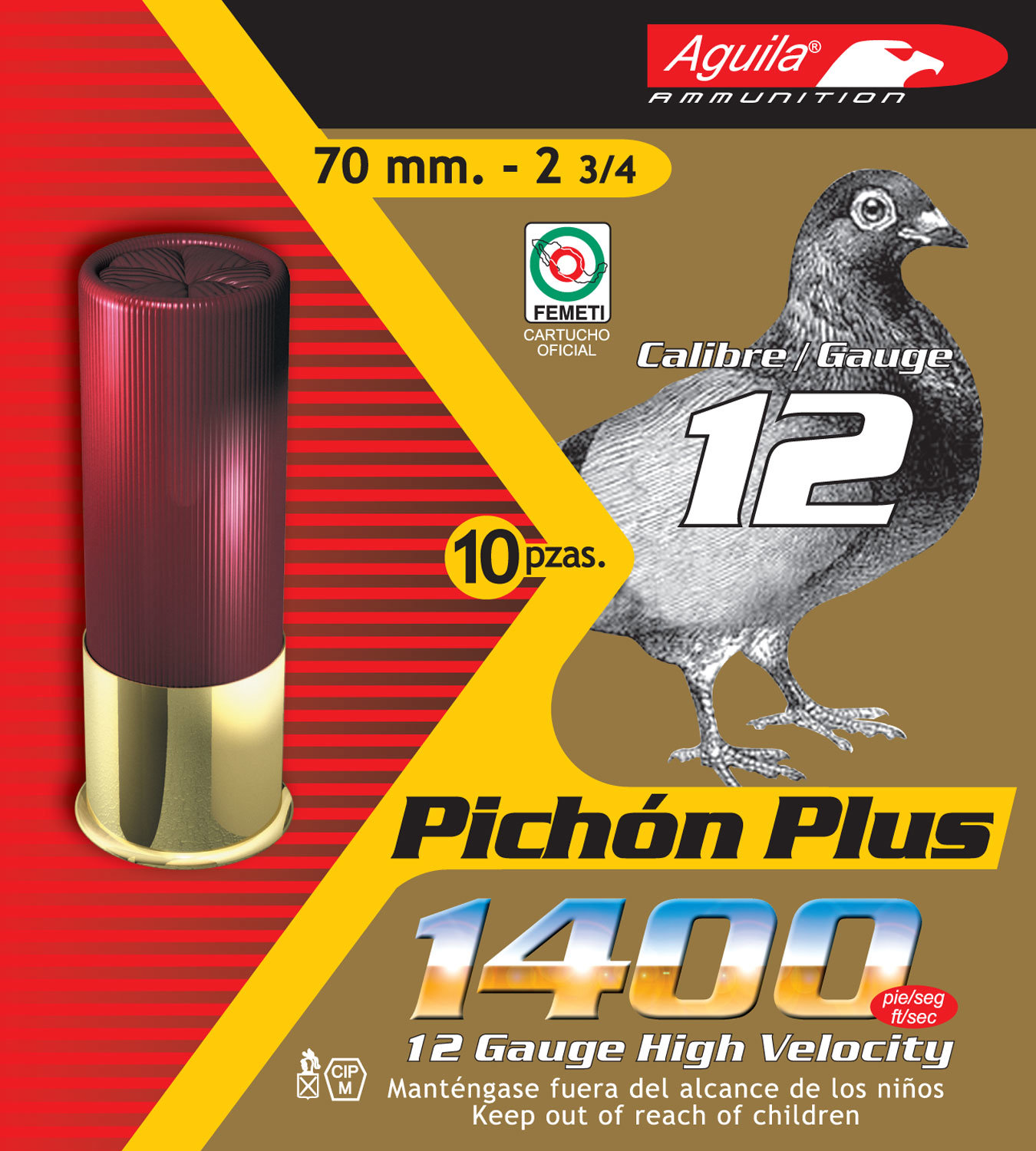 Aguila AGUILA AMMO 12Ga Hunting 2.75" 1-1/4 oz 7.5 Shot 10rd