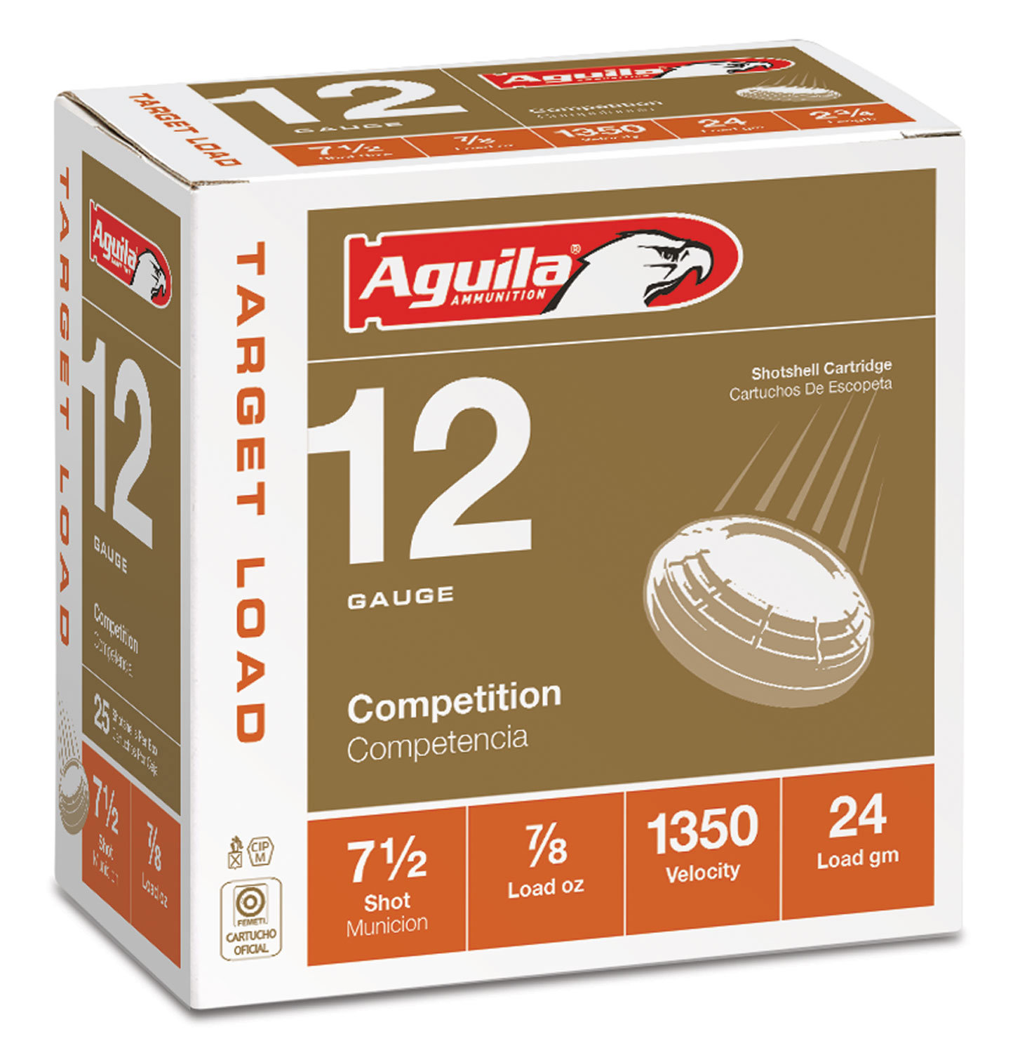 Aguila AGUILA AMMO 12Ga Recreational Trap 2.75" 7/8 oz 7.5 Shot 25rd