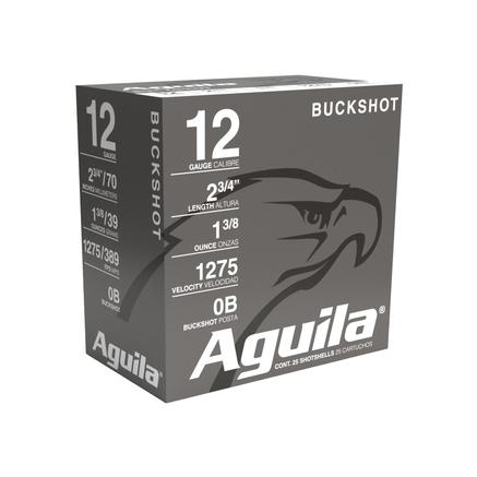Aguila AGUILA AMMO 12Ga Field High Velocity 2.75" 1 oz 0 Buck 25rd