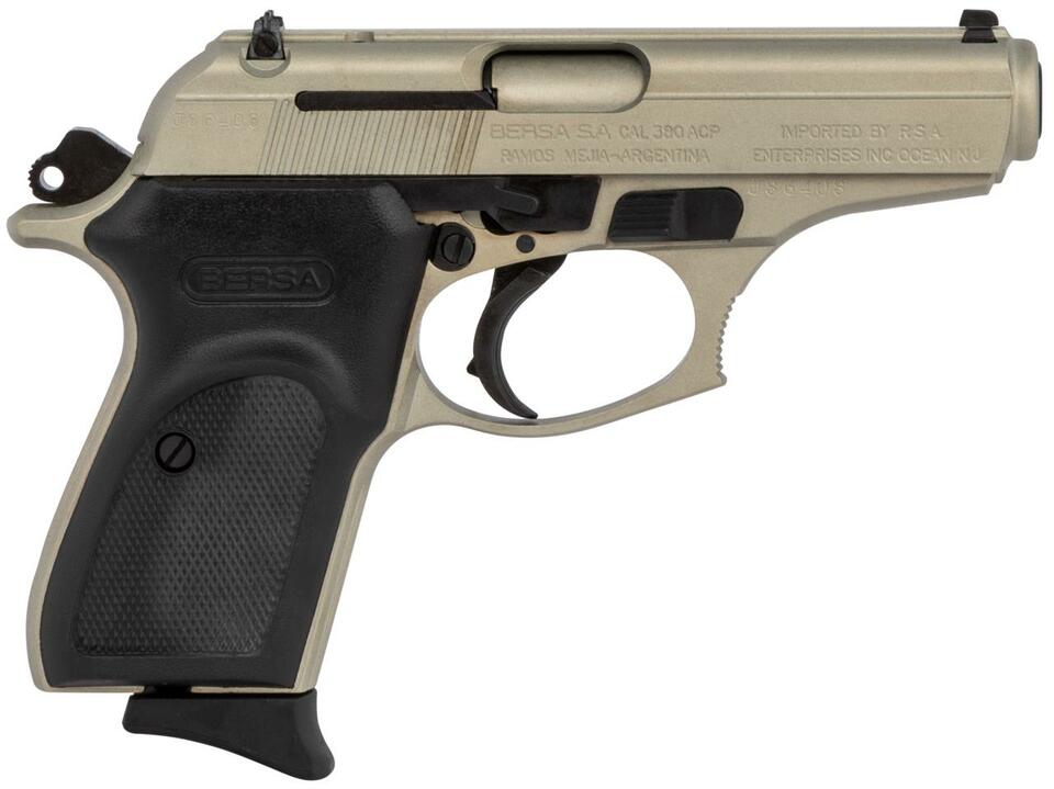 BERSA Thunder 380 ACP 3.5" 8rd - Nickel / Black