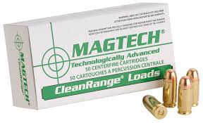Magtech Magtech CR9A Clean Range 9mm Luger 115 GR Fully Encapsulated Bullet 50 Bx 20 Cs