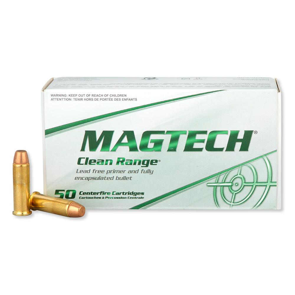 Magtech Magtech CR38A Clean Range 38 Special 158 GR Fully Encapsulated Bullet 50 Bx 20 Cs