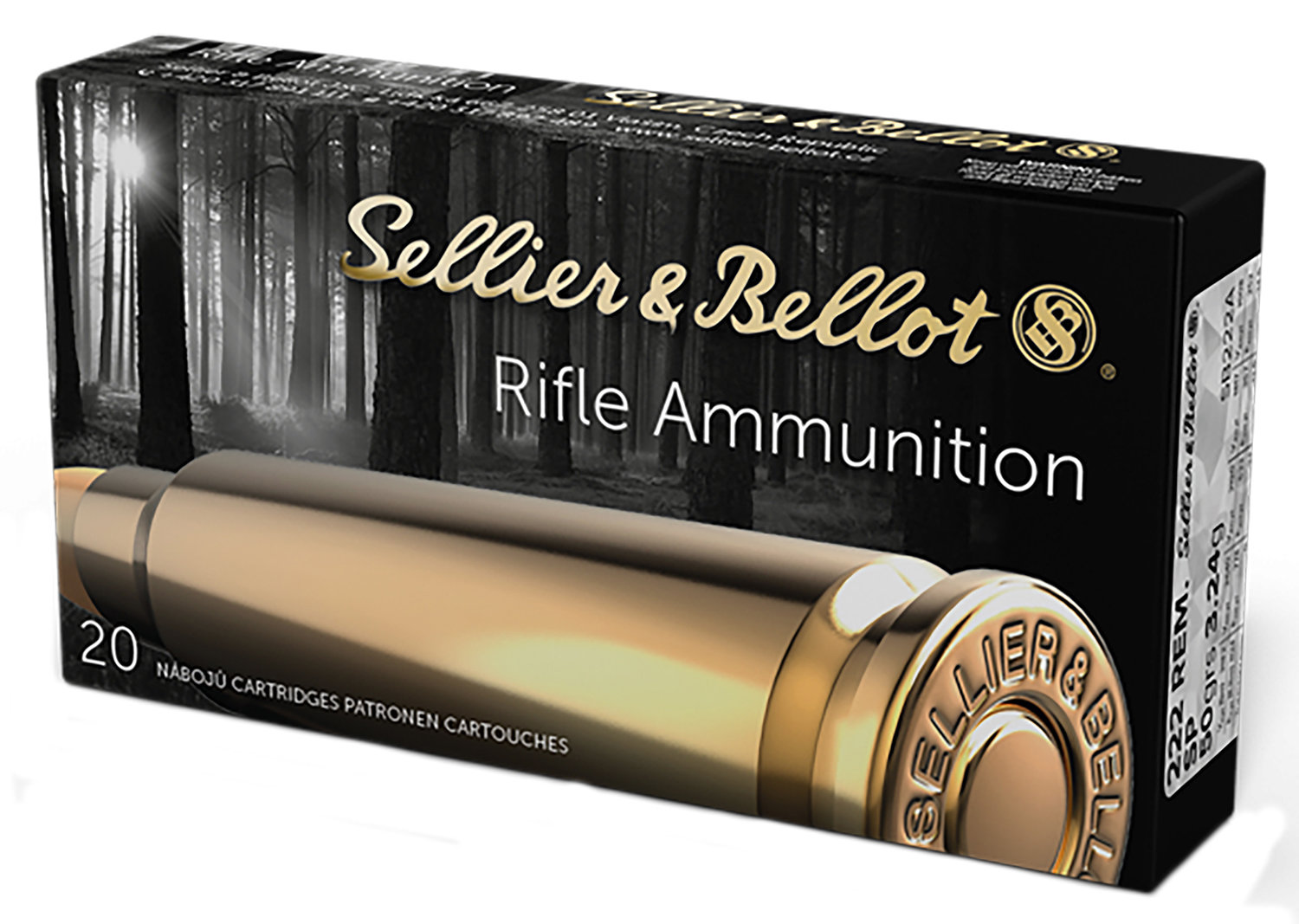 Sellier & Bellot 222 REMINGTON SP 50 GR