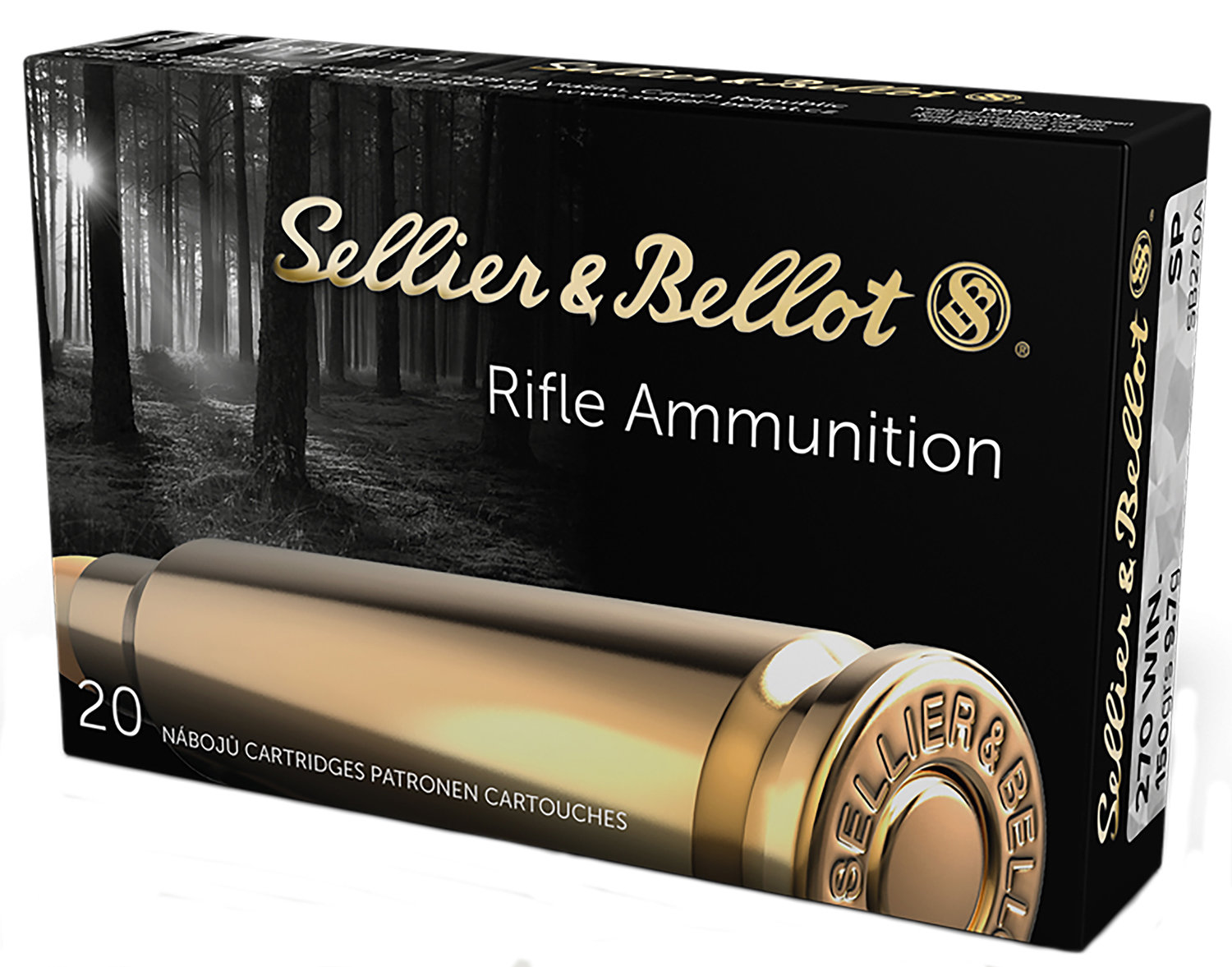 Sellier & Bellot SELLIER ELLOT SB270A 270 Win 150gr Soft Point Ammunition | 20 Rounds