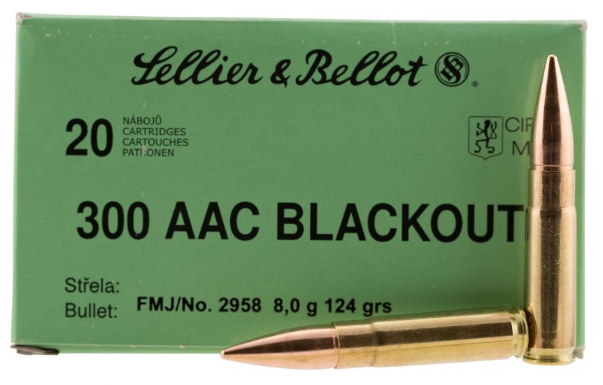 Sellier & Bellot 6.5x57mm Mauser Ammo 131 Grain Jacketed Soft Point Box of 20