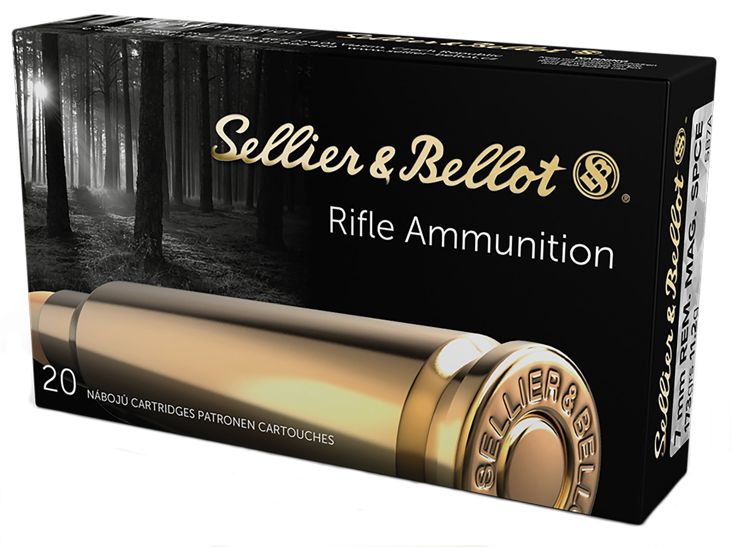 Sellier & Bellot SELLIER BELLOT 7mm Rem Mag 173Gr 2782 FPS SPCE 20rd