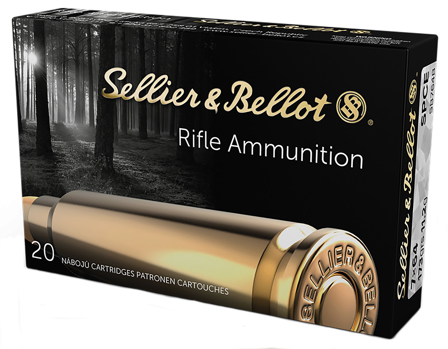 Sellier & Bellot 7X64MM Brenneke 173gr SPCE 20/BOX