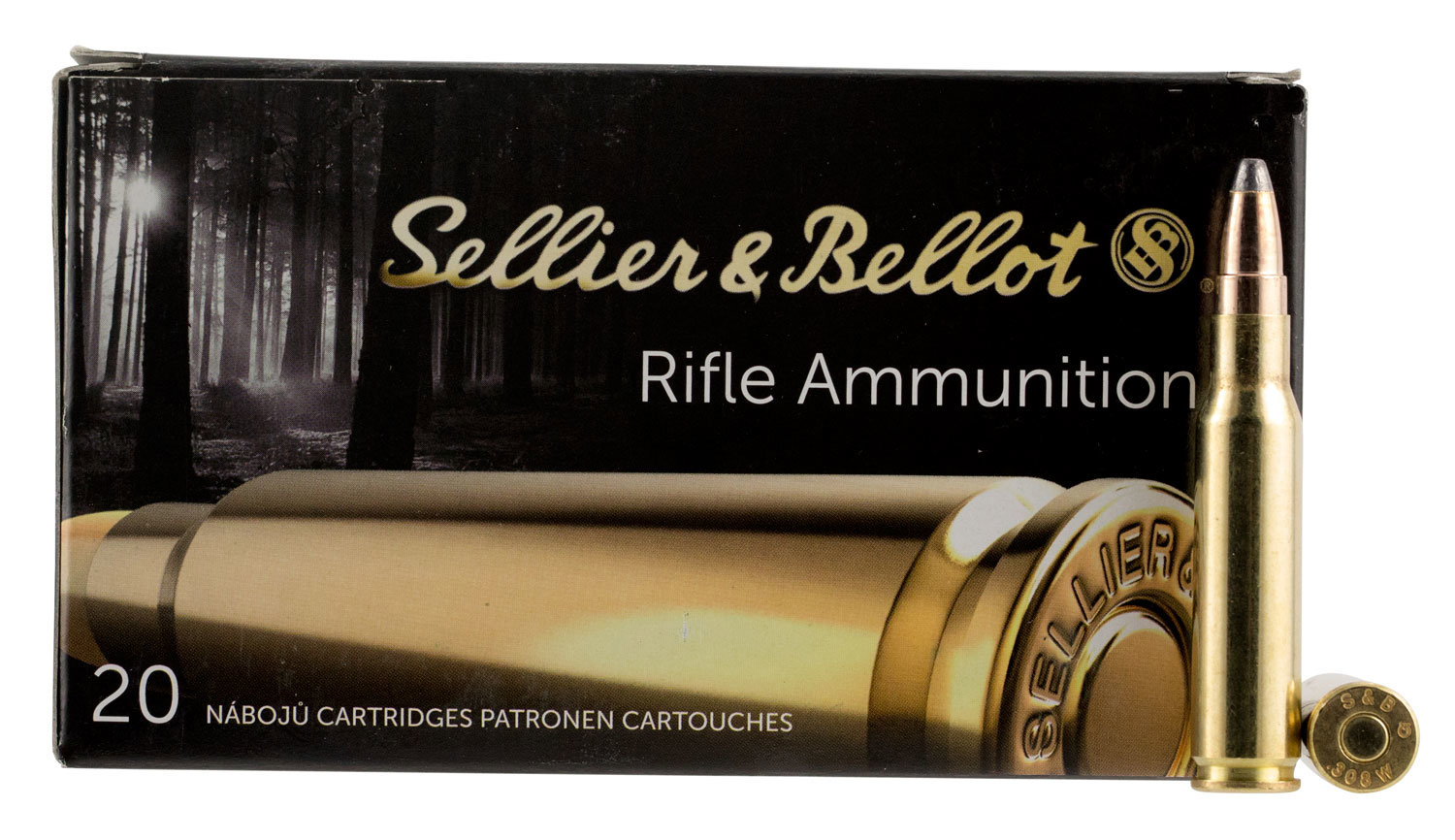 Sellier & Bellot SELLIER BELLOT 308 Win 180Gr 2510 FPS SPCE 20rd