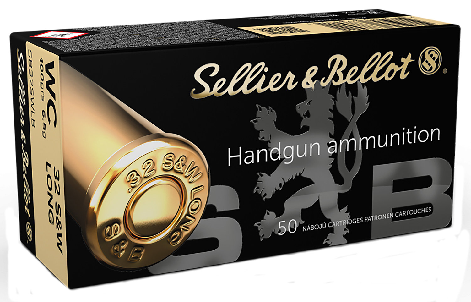 Sellier & Bellot SELLIER BELLOT 32 SW Long 100Gran WC 735 FPS 50rd Ammo