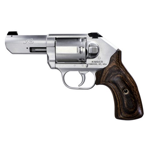 KIMBER K6S 357 Mag 3 6rd Revolver  Stainless  Walnut