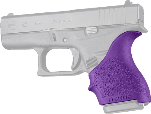 Hogue HOGUE HandAll Beavertail Grip Sleeve Glock 42, 43 Purple