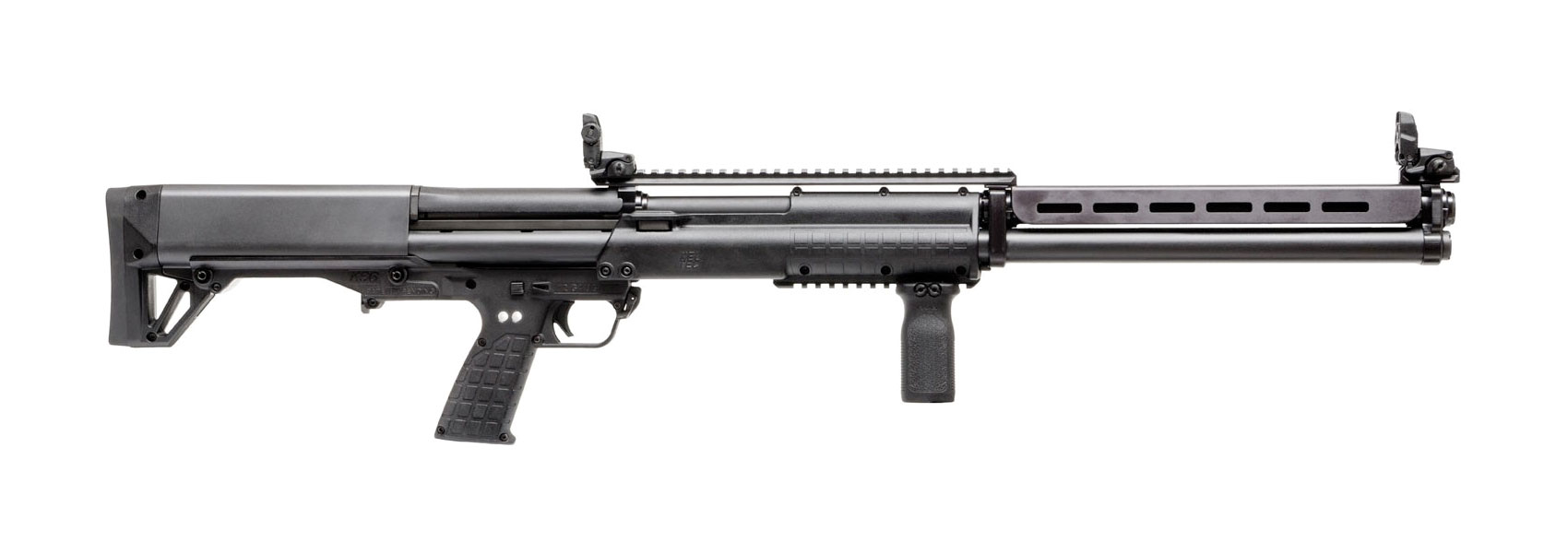 KELTEC KSG-25 12 Gauge 3" 30.5" 24rd Pump Shotgun - Black