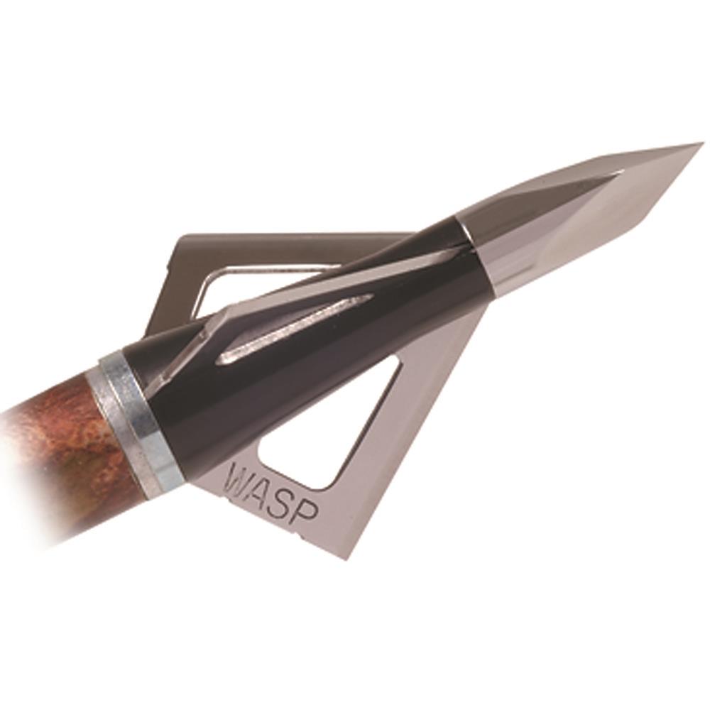 Wasp Archery Products WASP ARCHERY PRODUCTS Bullet 3-Blade 100Gr Braodheads | 3 Packs