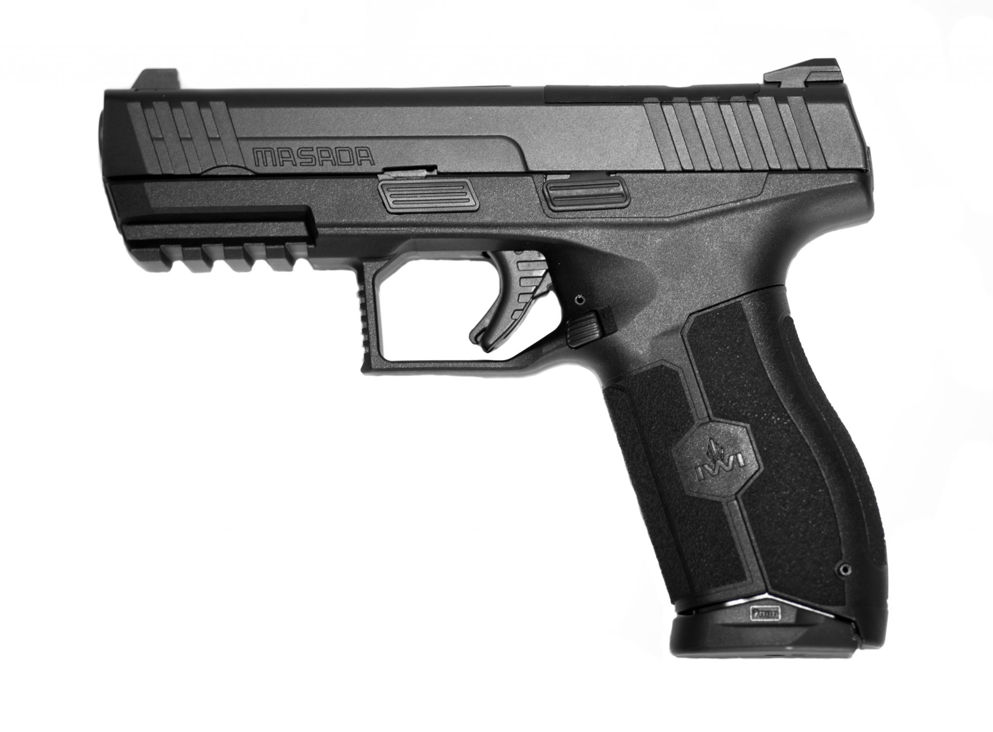 IWI MASADA 9mm 4.1" 17rd Optic Ready Pistol - Black