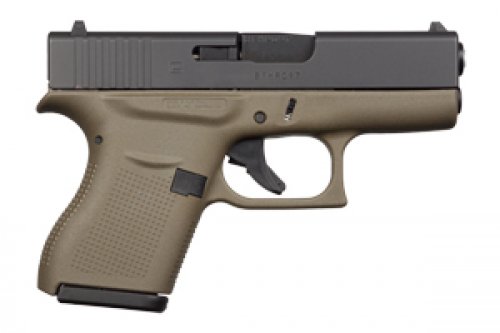 Glock GLOCK G43 9mm 3.4" 6rd - Green