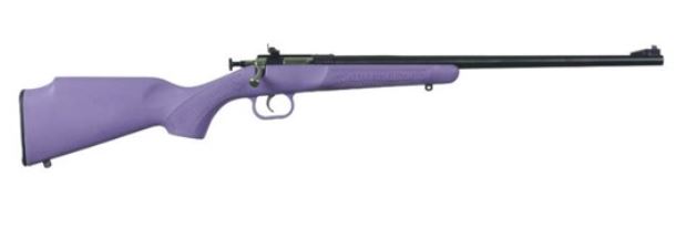 KEYSTONE Crickett 22 LR 16.1" Bolt Rifle - My First Rifle - Purple / Black