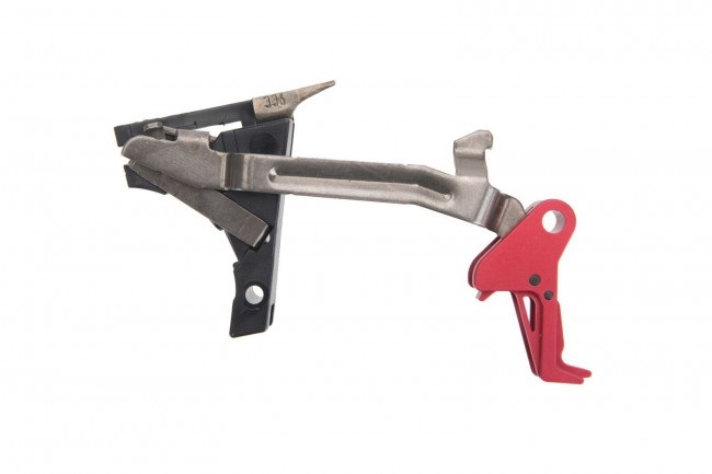 CMC Triggers CMC TRIGGERS Glock 42 .380 Slimline Flat Trigger Red