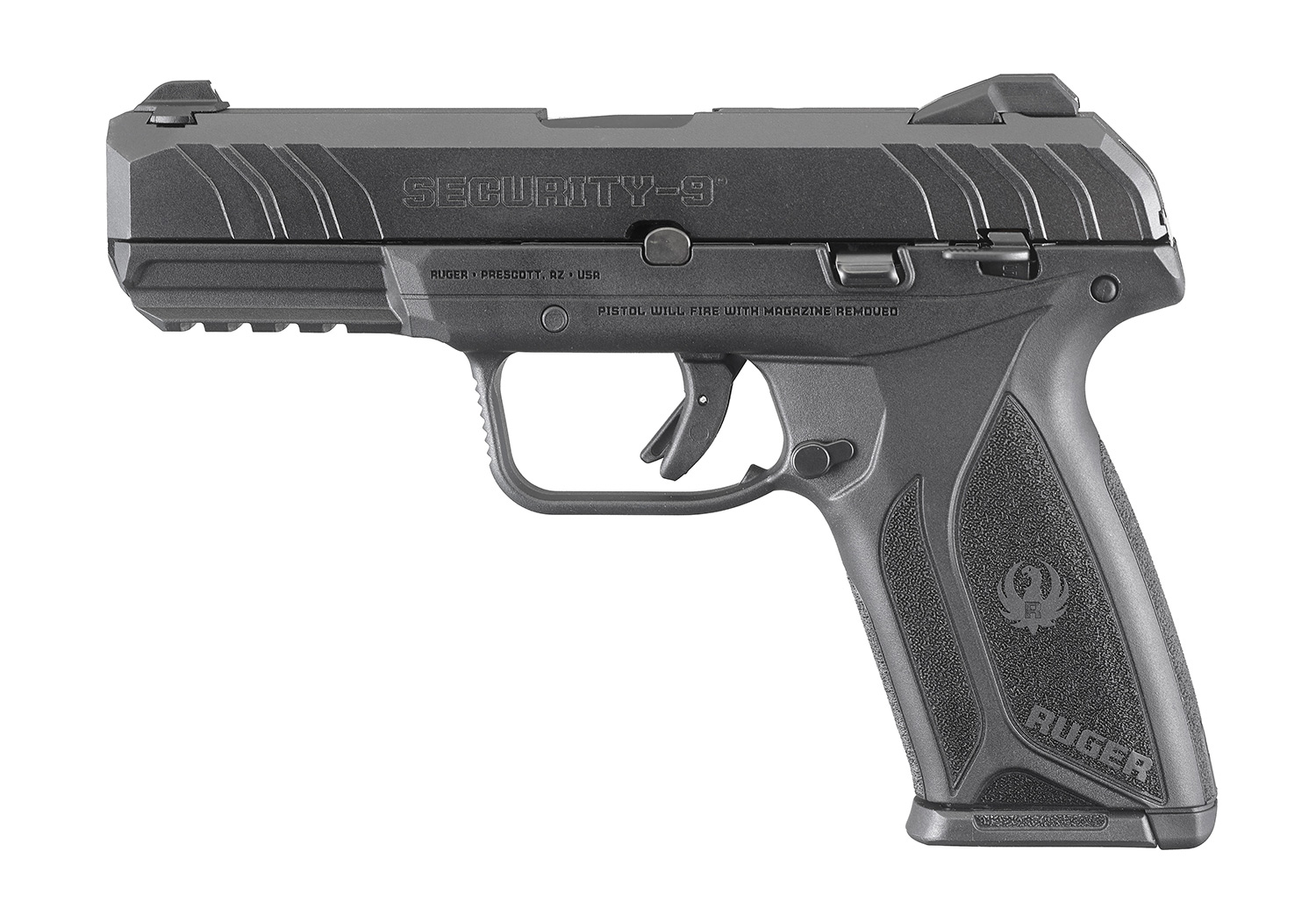 RUGER SECURITY-9 9mm 4" 15rd Pistol | Black