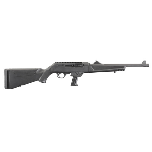 RUGER PC Carbine TAKEDOWN 9mm 1612 17rd SemiAuto Rifle w Fluted Threaded Barrel  Black
