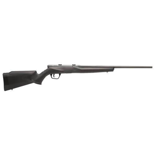 SAVAGE ARMS B17 F Left Hand 17 HMR 21 10rd Bolt Rifle  Black Synthetic