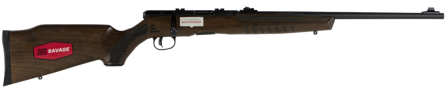 SAVAGE ARMS B17 G 17HMR 21" 10rd Bolt Rifle - Blue | Walnut