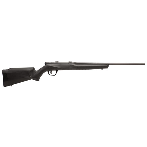 SAVAGE ARMS B22 Magnum F Left Hand 22 WMR 21 101 Bolt Rifle  Black Synthetic