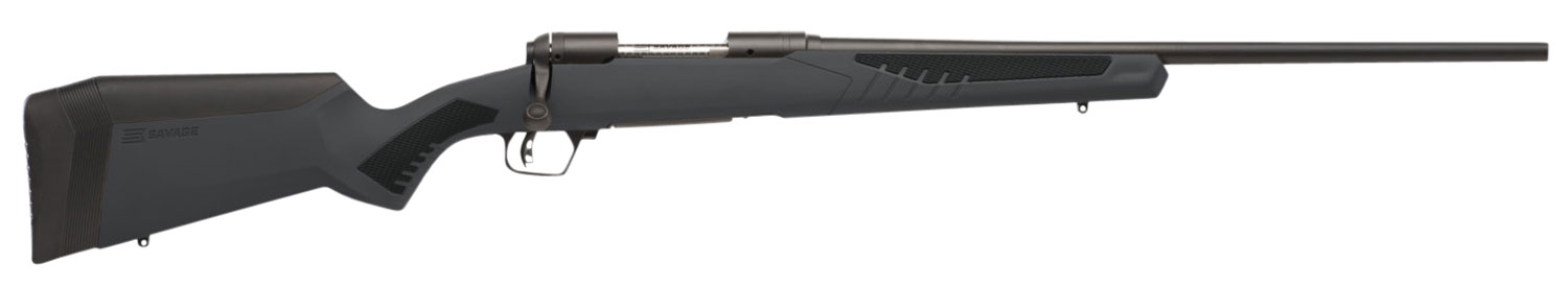 SAVAGE ARMS 110 Hunter Short Action 7mm-08 Rem 22" 4rd Bolt Rifle - Black / Grey