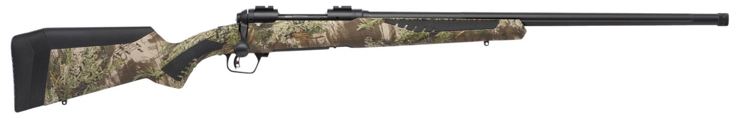 SAVAGE ARMS 110 Predator 6.5 Creedmoor 24" 4rd Bolt Rifle w/ Threaded Heavy Barrel - RealTree Max-1