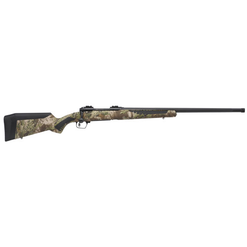 SAVAGE ARMS 110 Predator 65 Creedmoor 24 4rd Bolt Rifle w Threaded Heavy Barrel  RealTree Max1