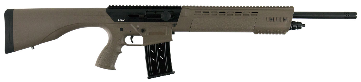 TRISTAR KRX 12 Gauge 3" 20" 5rd Semi-Auto Shotgun - FDE / Black