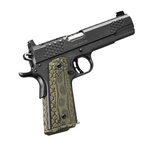 KIMBER KHX Custom 1911 45ACP 5 8rd Optic Ready Pistol  Black w Hogue Magrip G10 Grips